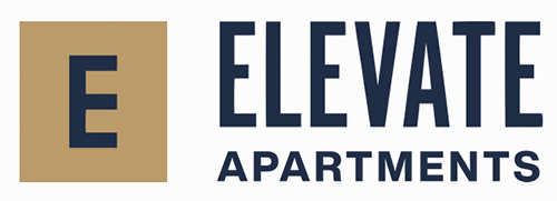 Elevate Apartments Elevate Apartments logo.